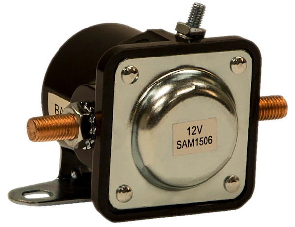 SAM Intermittent Duty 12 Volt Solenoid similar to Western OEM: 25634